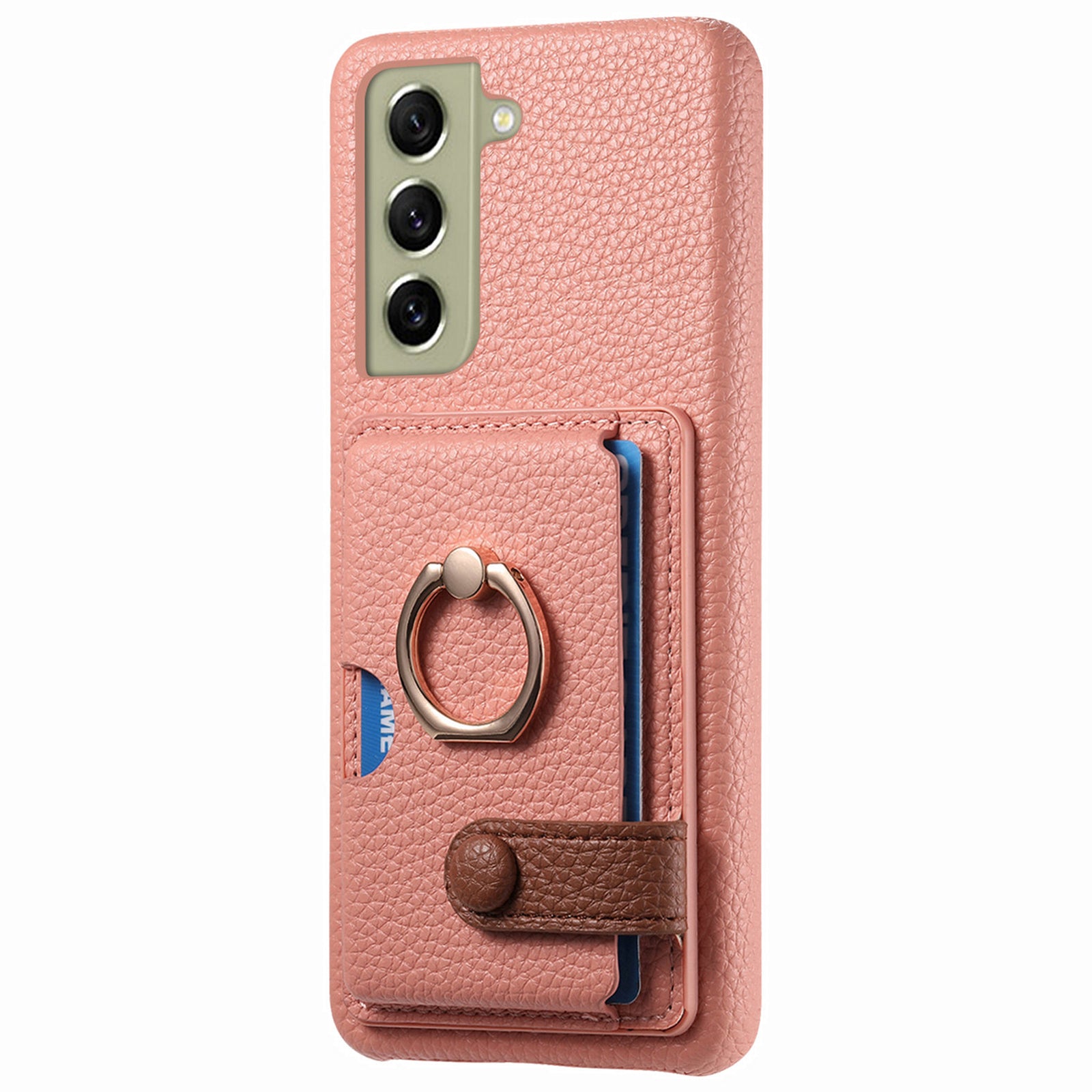 Y2 For Samsung Galaxy S21 FE 5G Cell Phone Case Rotation Ring Kickstand Leather+PC+TPU Cover Y2 For Samsung Galaxy S21 FE 5G Cell Phone Case Rotation Ring Kickstand Leather+PC+TPU Cover